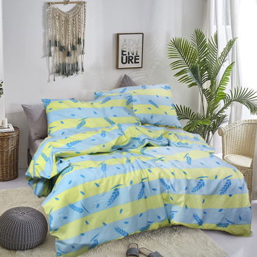 синие постельное белье Еней-Плюс 